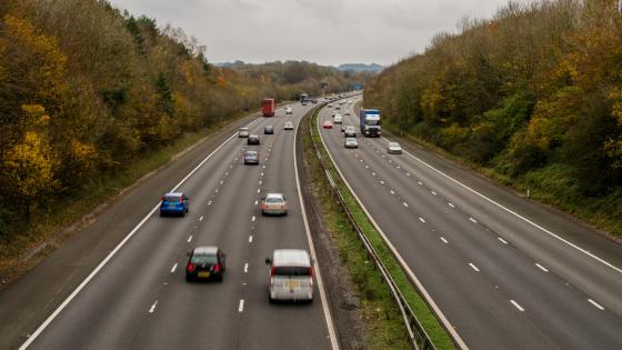 Busy Motorway